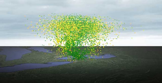 Tracking Multiple Targets with 3D TDOA