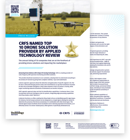 CRFS_Top Drone Solutions Provider-2-1