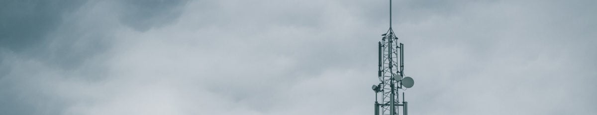 Image of tower representing direction finding