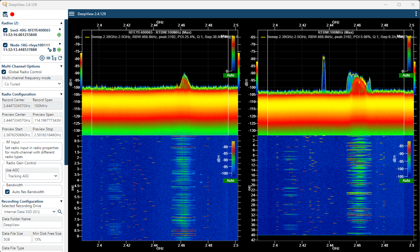 Live spectrum 2