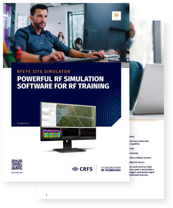 Rfs Software RFeye Site | CRFS | Spectrum Monitoring and Geolocation