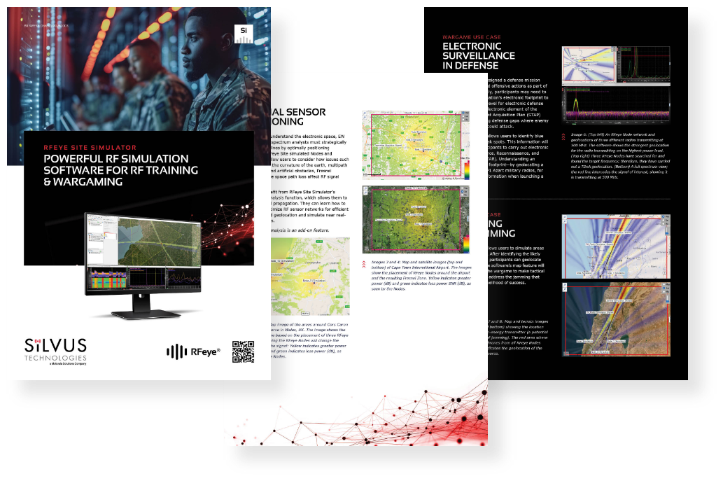 BR-RFEYE-066 RFeye Site Simulation for training and wargaming Cover