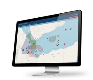 RFeye Mission on computer monitor