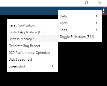 How do I license RFeye DeepView