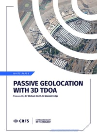 Passive geolocation with 3D TDoA small
