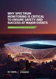 Spectrum monitoring at major events cover