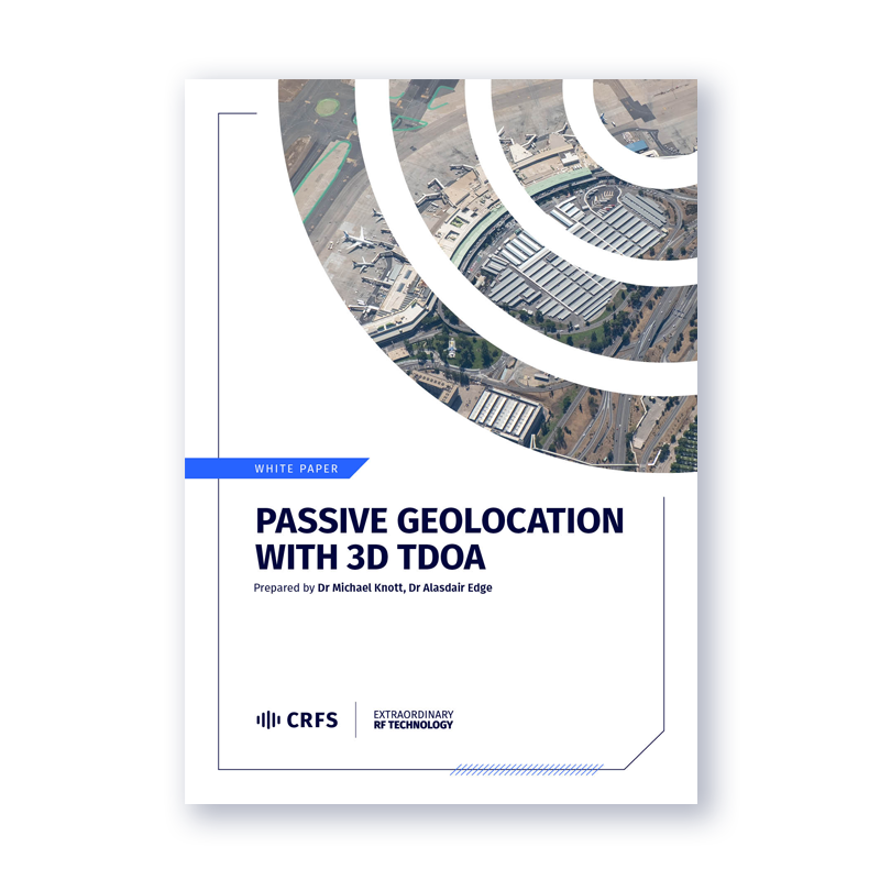 Passive geolocation with 3D TDOA
