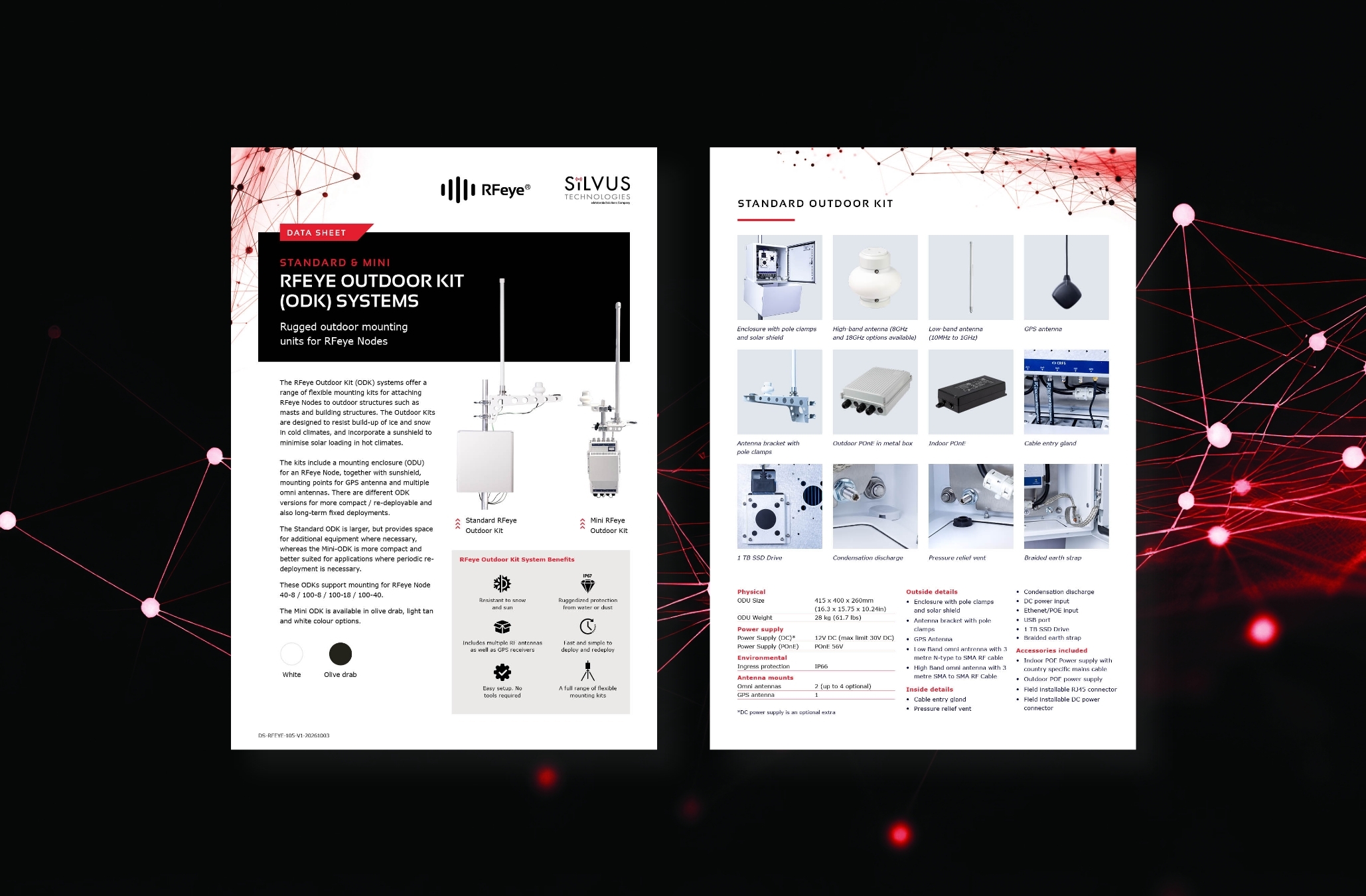 RFeye Outdoor Kit (ODK) Systems