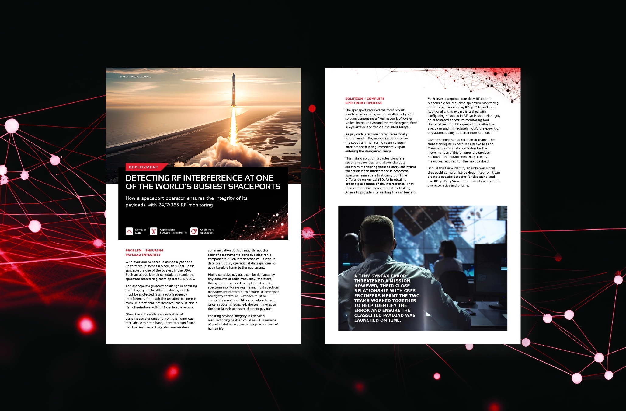 Detecting RF interference at one of the world’s busiest spaceports