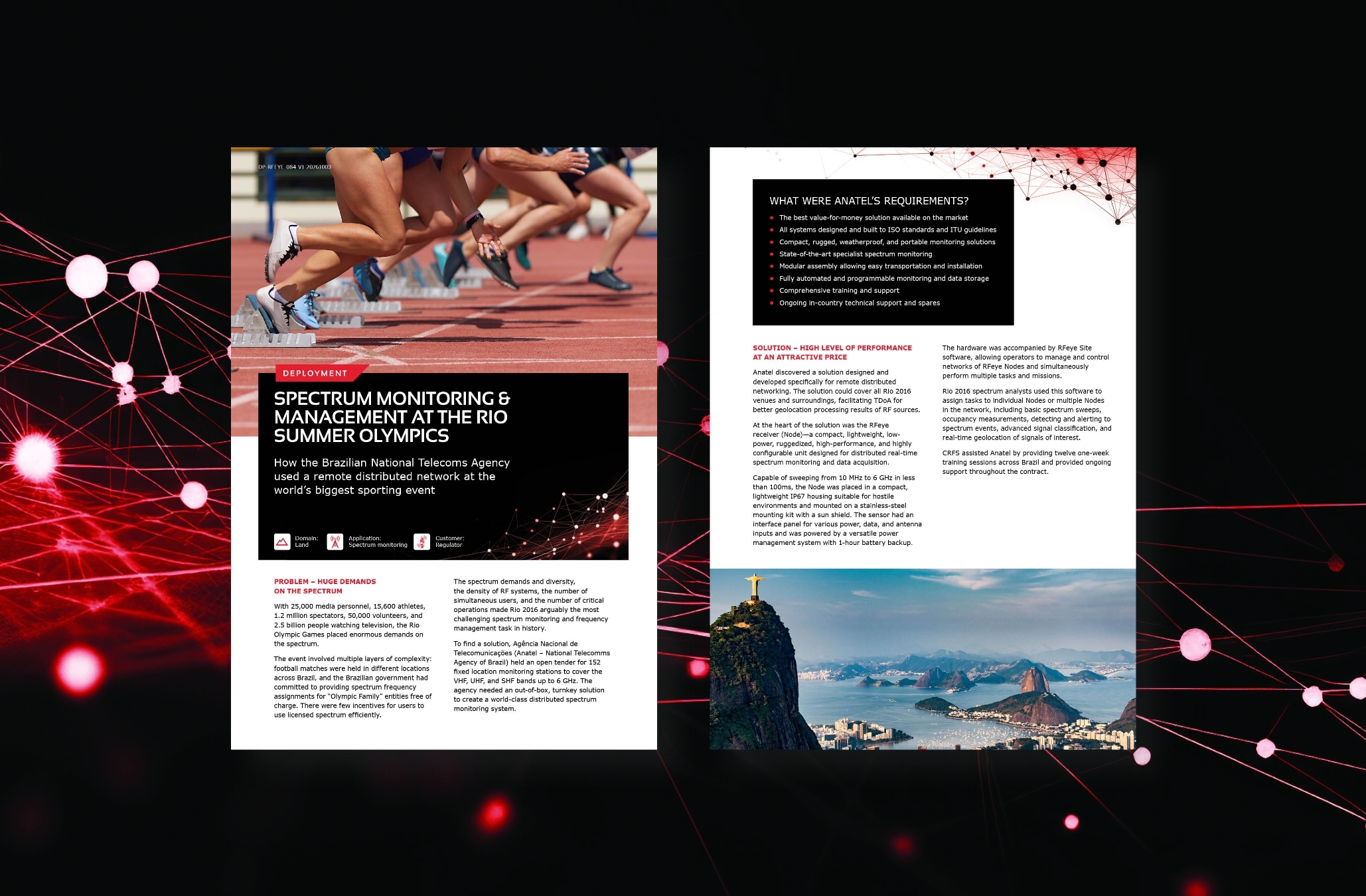 Spectrum monitoring &  management at the Rio summer Olympics 