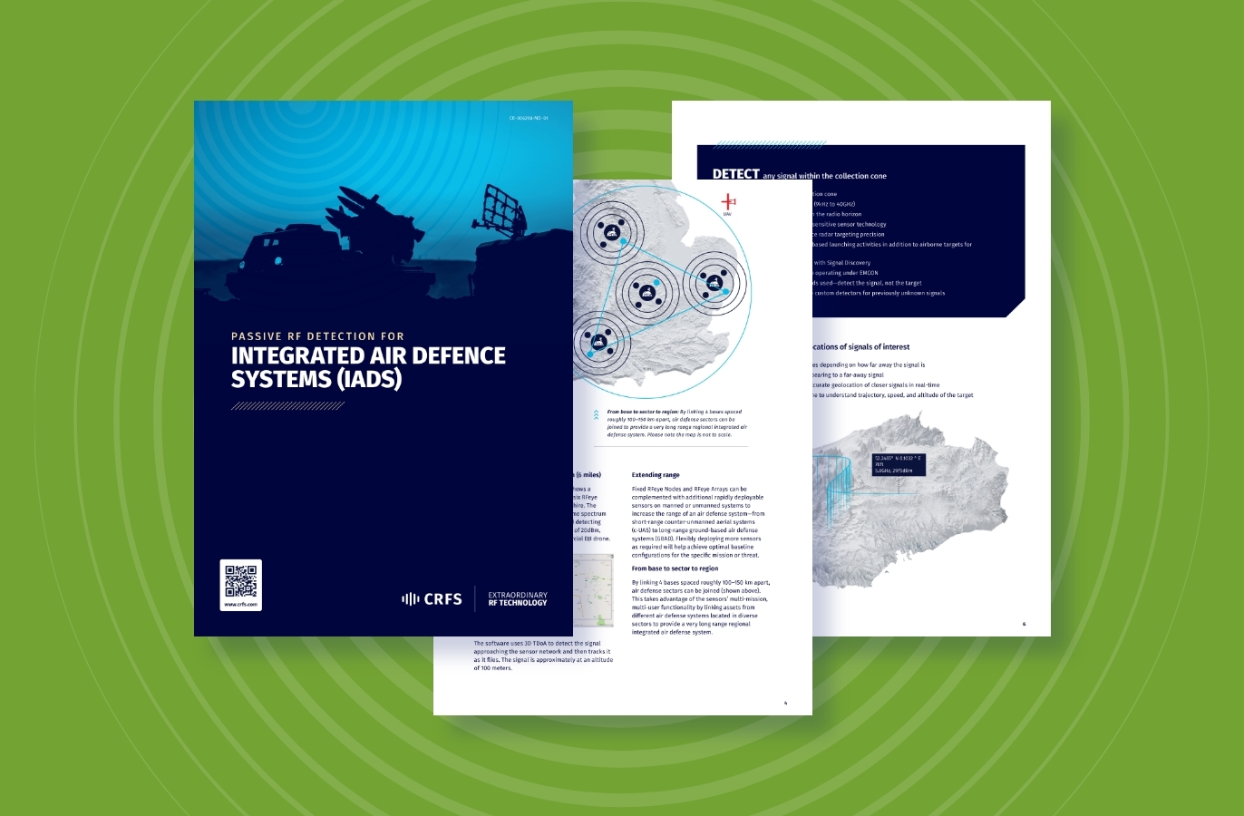 Passive RF detection for Integrated Air Defence Systems (IADS) 